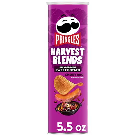 Pringles Potato Crisps Chips Smoky BBQ - 5.5 oz