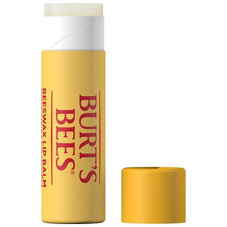 Burt's Bees Beeswax Lip Balm Paper Tube, Natural Origin Lip Care Original Beeswax - 0.34 oz