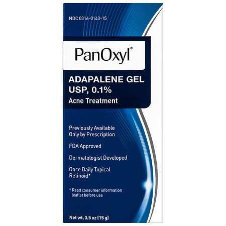 PanOxyl Adapalene Gel Acne Treatment - 0.5 oz