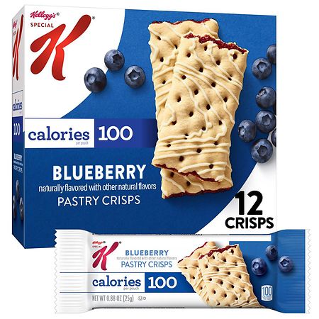 Special K Pastry Crisps Blueberry - 0.88 oz x 12 pack