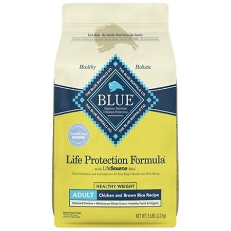 Blue Buffalo Life Protection Formula Adult Dog Food Chicken and Brown Rice - 5.0 lb