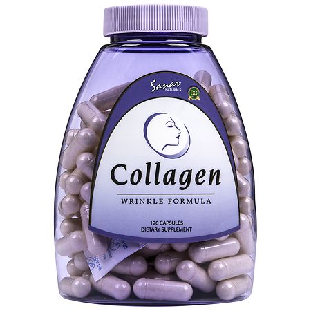 Sanar Naturals Collagen Wrinkle Formula Capsules - 120.0 ea