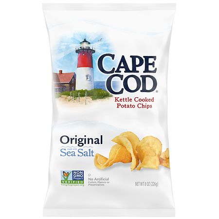 Cape Cod Kettle Cooked Potato Chips Original - 8.0 oz