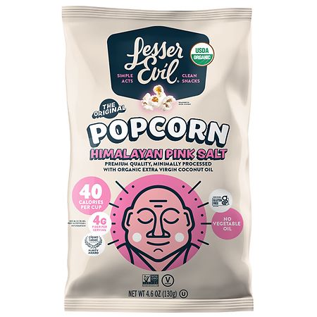 LesserEvil Organic Popcorn - 4.6 oz