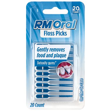RM Oral Floss Picks - 20.0 ea