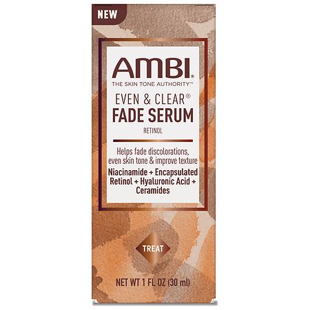 Ambi Even & Clear Fade Serum with Retinol - 1.0 fl oz