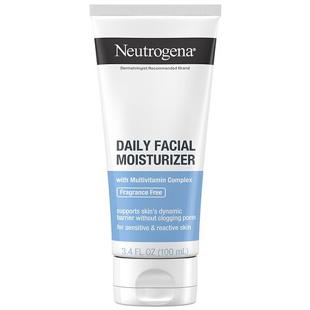 Neutrogena Daily Facial Moisturizer Fragrance Free - 3.4 fl oz