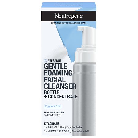 Neutrogena Gentle Foaming Facial Cleanser Fragrance-Free - 1.0 set