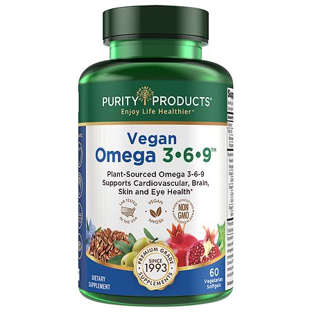 Purity Products Omega 3-6-9 Vegetarian Omega Formula - 60.0 ea