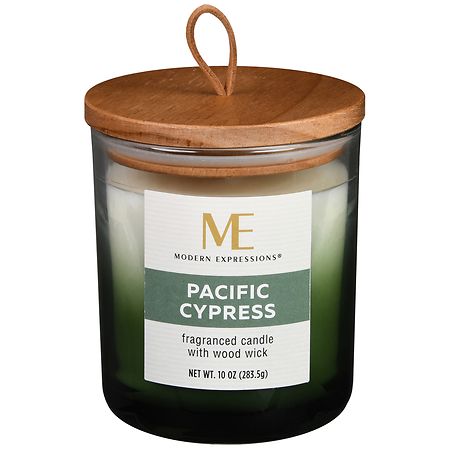 Modern Expressions Woodwick Fragranced Candle Pacific Cypress - 10.0 oz