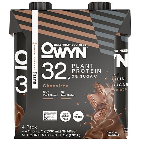 OWYN Elite Pro Protein Shakes - 11.15 fl oz x 4 pack