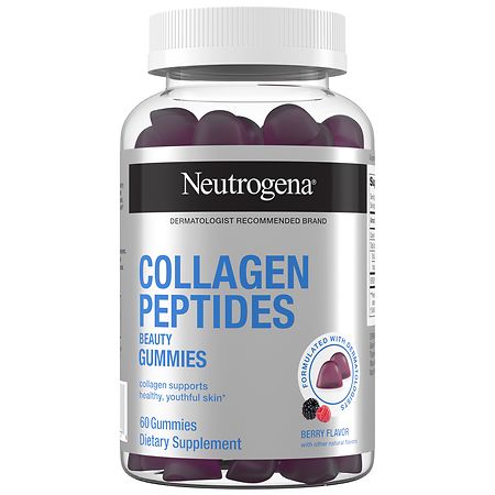 Neutrogena Collagen Peptides Beauty Gummies Berry - 60.0 ea