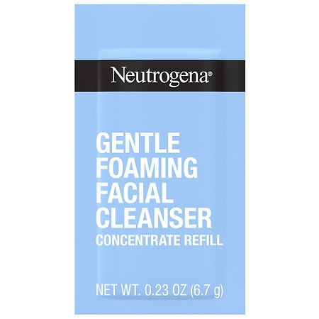 Neutrogena Gentle Foaming Facial Cleanser Refill Fragrance-Free - 0.23 oz