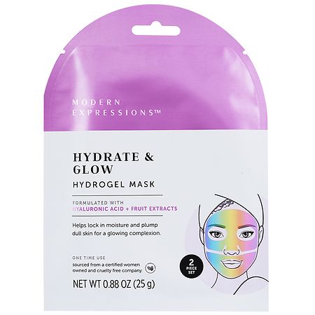 Modern Expressions Hydrate & Glow Hydrogel Mask - 1.0 set