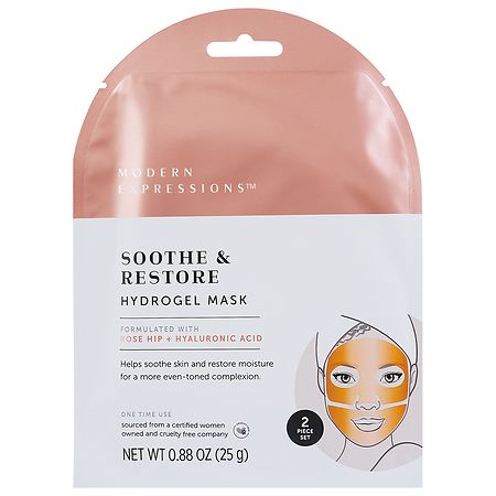 Modern Expressions Soothe & Restore Hydrogel Mask - 1.0 set