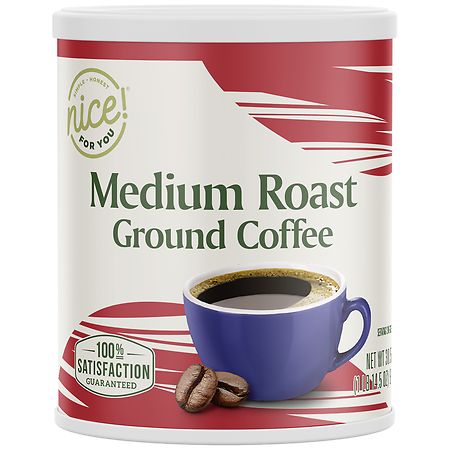 Nice! Medium Roast Ground Coffee - 1.0 lb