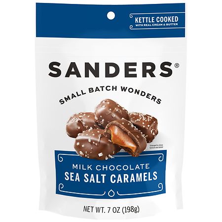 Sanders Sea Salt Caramels - 7.0 oz