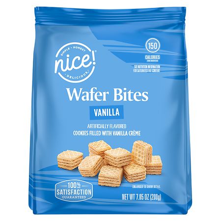 Nice! Wafer Bites Vanilla - 7.05 oz