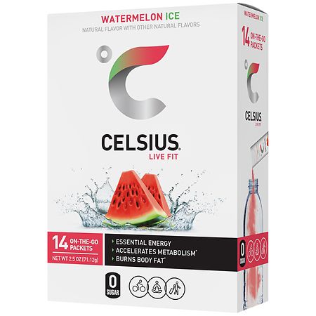 Celsius On-the-Go Packets - 0.18 oz x 14 pack