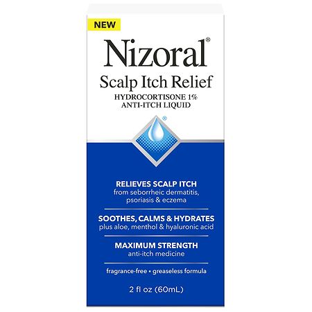 Nizoral Scalp Itch Relief Fragrance Free - 2.0 fl oz