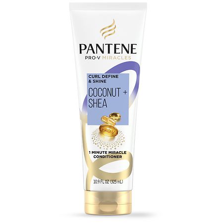 Pantene Pro-V Miracles Curl Define & Shine Coconut + Shea 1 Minute Miracle Conditioner - 10.9 fl oz