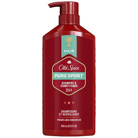 Old Spice 2in1 Shampoo and Conditioner for Men Pure Sport - 21.9 fl oz