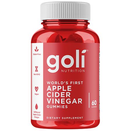 Goli Apple Cider Vinegar Gummies - 60.0 ea