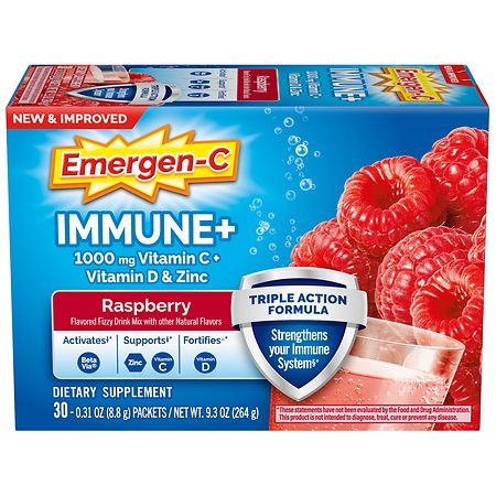 Emergen-C Immune+ Triple Action Powder - 30.0 ea