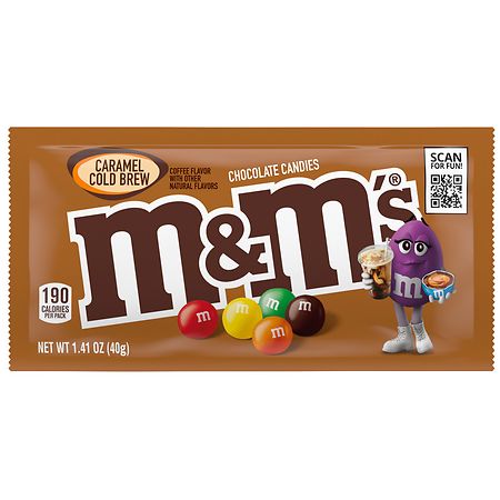 M&M's Milk Chocolate Candy Caramel Cold Brew - 1.41 oz