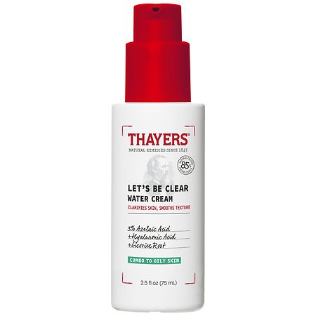 Thayers Let's Be Clear Water Face Cream - 2.5 fl oz