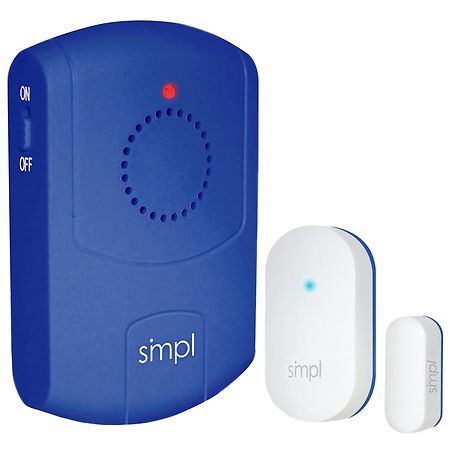 SMPL Entry Alarm 2-Piece Kit: 1 x Entry Alert + Wearable Bell - 1.0 ea
