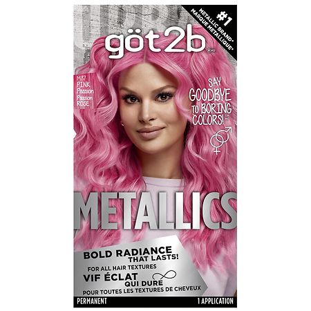 Got2b Metallic Passion Permanent Hair Color - 1.0 set