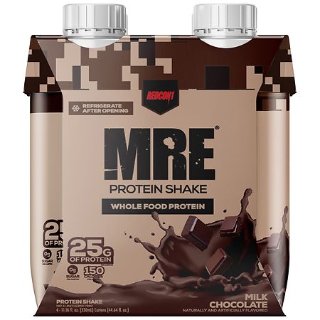 Redcon1 MRE Ready To Drink Protein Shake Milk Chocolate - 4.0 ea