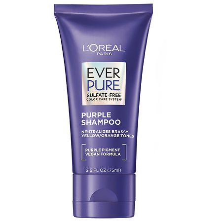 L'Oreal Paris Sulfate Free Purple Shampoo For Blonde Hair - 2.5 fl oz