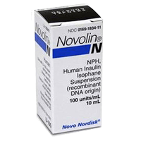 Novolin NPH vial. 10ml