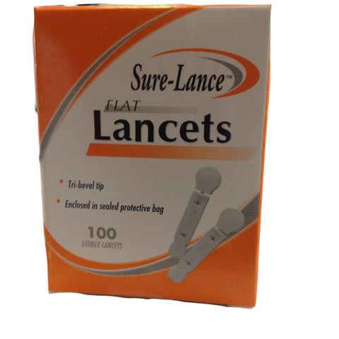 Sure-Lance Flat Lancets 100ct.