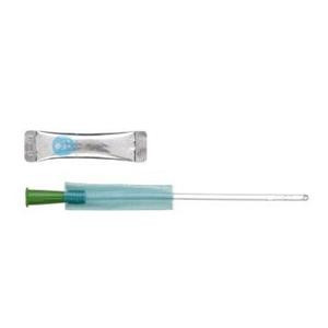Gentlecath Glide Hydrophilic Urinary Intermittent Straight Catheter 14 Fr Female 8&quot;
