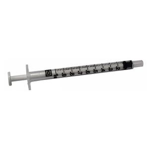 BD Barrel Oral Syringe, with Non Luer Tip, 1 mL, Clear