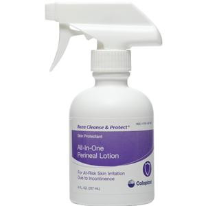 Coloplast Baza Cleanse and Protect&#194;&#174; Perineal Lotion, No-Rinse, pH-Balanced 8 oz