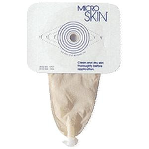 Cymed Inc One-piece Pediatric Fistula Pouch with Microskin&#194;&#174; Adhesive Barrier 1-3/4&quot; Opening, 7&quot; L, Cut-to-fit, Transparent