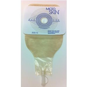 Cymed Urostomy Pouch with Microskin&#194;&#174; Barrier 11&quot;, Large, Cut-to-fit Upto 2-1/2&quot; Stomas