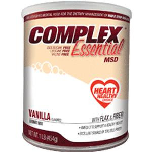 Applied Nutrition Corp Complex Essential MSD Drink Mix 454g Can, 1725 Calories, Vanilla Flavor