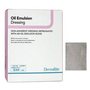 Oil Emulsion Non-adherent Wound Dressing, 3&quot; X 3&quot;