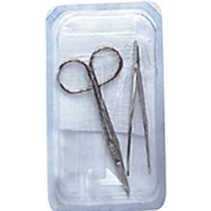 Suture Removal Kit With Littauer Scissors And Metal Forceps