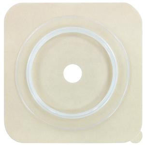 Securi-T&#194;&#174; USA Two-Piece Cut-to-Fit Extended Wear Solid Hydrocolloid Wafer without Collar 5&quot; x 5&quot;, 2-3/4&quot; Flange