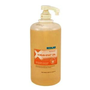 Ecolab Scrub-Stat&#226;&#8222;&#162; Hand Scrub, 2% Chlorhexidine Gluconate, 4 oz