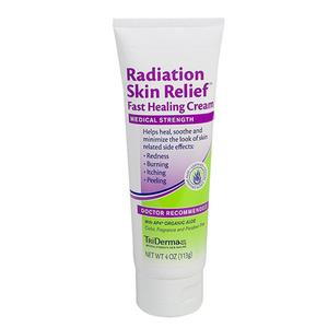 Genuine Virgin Aloe Radiation Skin Relief&#226;&#8222;&#162; Fast Healing Skin Cream, 4 oz