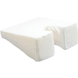 Hermell Products Face Down Pillow Small, Polyurethane Foam 17&quot; x 14&quot; x 6&quot; to &gt;2 1/2&quot;