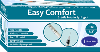 EasyComfort Syringe 30g 1cc