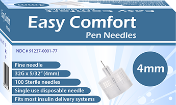 EasyComfort Pen Needle 32g 4mm